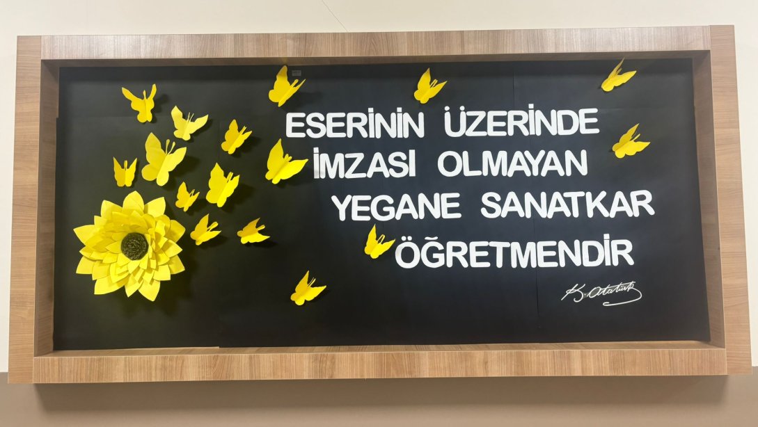 Öğretmenler Günü etkinlikleri düzenlendi